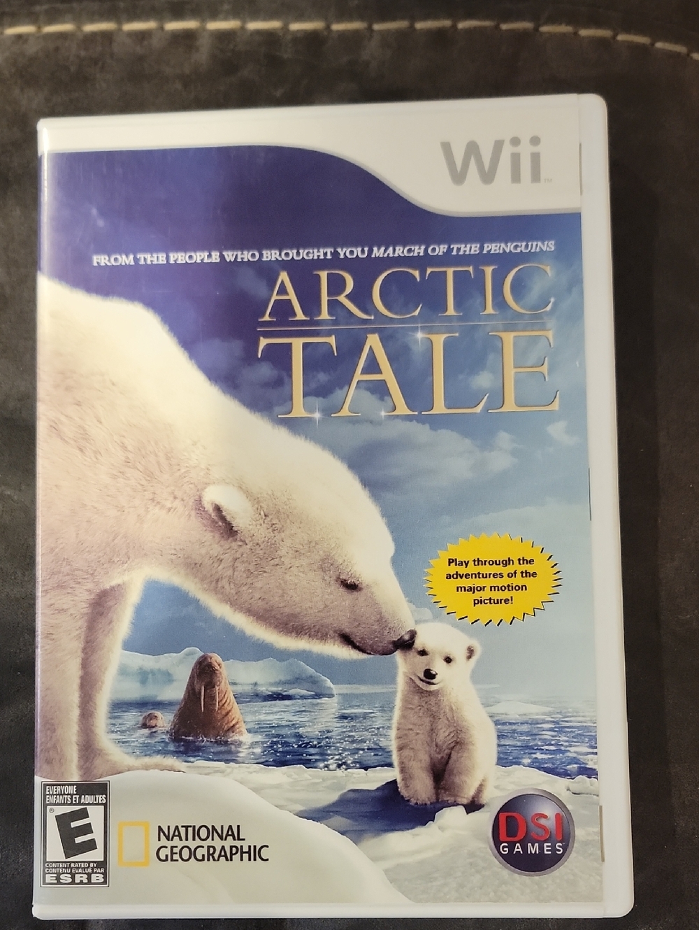 National Geographic Arctic Tale Wii Game - White & Blue